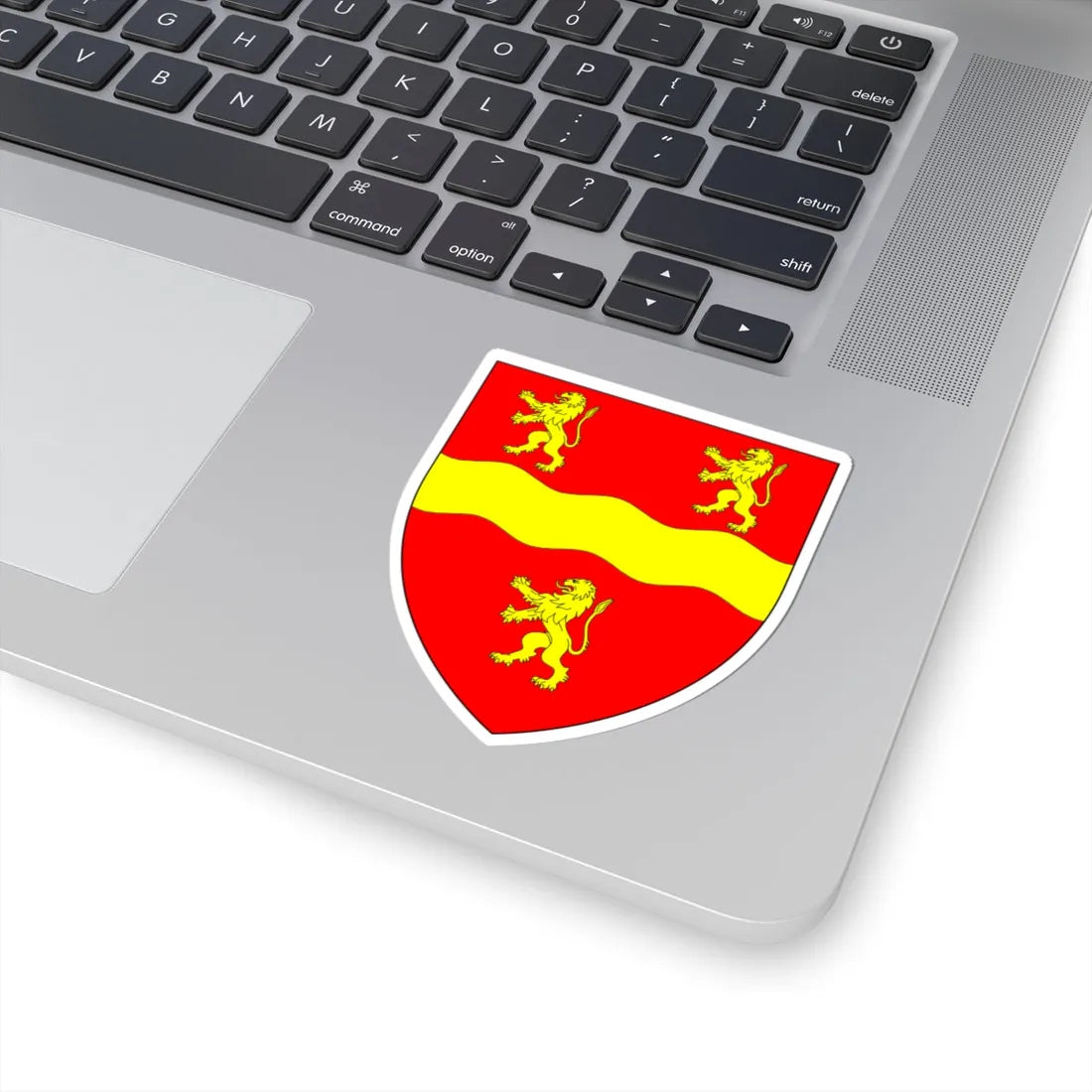 Crompton of Crompton Lancs Arms (England) (Coat of Arms) STICKER Vinyl Kiss-Cut Decal - The Sticker Space