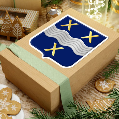 Cromstrijen heerlijkheidswapen (Netherlands) (Coat of Arms) STICKER Vinyl Kiss-Cut Decal - The Sticker Space