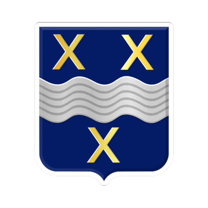 Cromstrijen heerlijkheidswapen (Netherlands) (Coat of Arms) STICKER Vinyl Kiss-Cut Decal - The Sticker Space