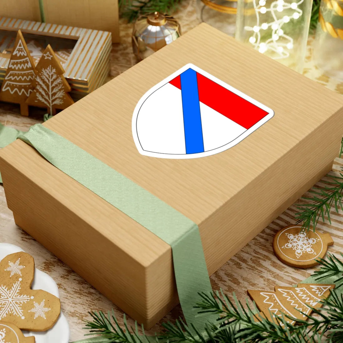 Cromwell OfTattershall Arms (England) (Coat of Arms) STICKER Vinyl Kiss-Cut Decal - The Sticker Space