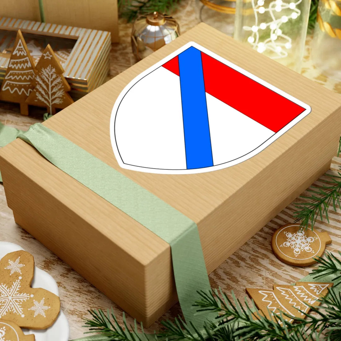 Cromwell OfTattershall Arms (England) (Coat of Arms) STICKER Vinyl Kiss-Cut Decal - The Sticker Space