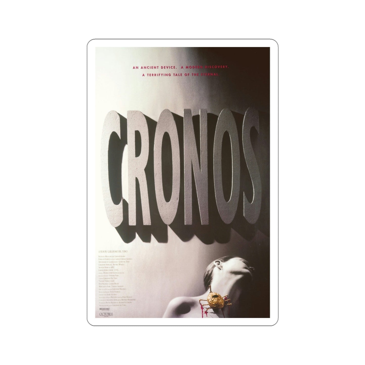 Cronos 1994 Movie Poster STICKER Vinyl Die-Cut Decal-4 Inch-The Sticker Space