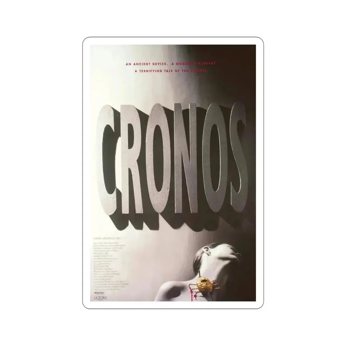Cronos 1994 Movie Poster STICKER Vinyl Die-Cut Decal - The Sticker Space