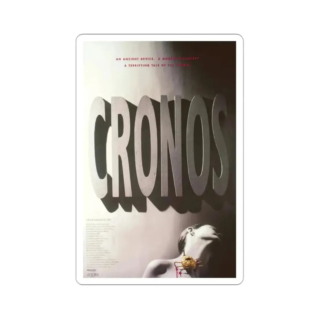 Cronos 1994 Movie Poster STICKER Vinyl Die-Cut Decal - The Sticker Space