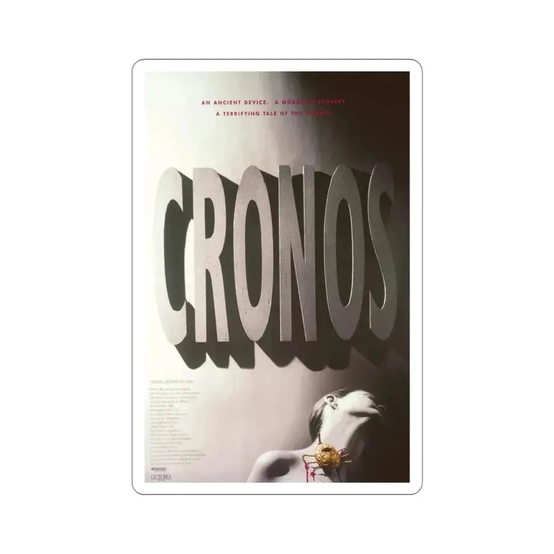 Cronos 1994 Movie Poster STICKER Vinyl Die-Cut Decal - The Sticker Space