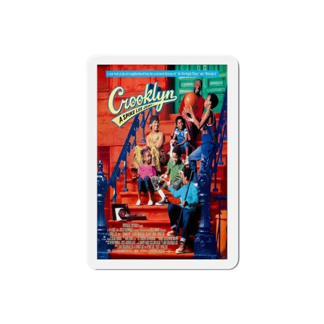 Crooklyn 1994 Movie Poster Refrigerator Magnet 2 Inch - The Sticker Space