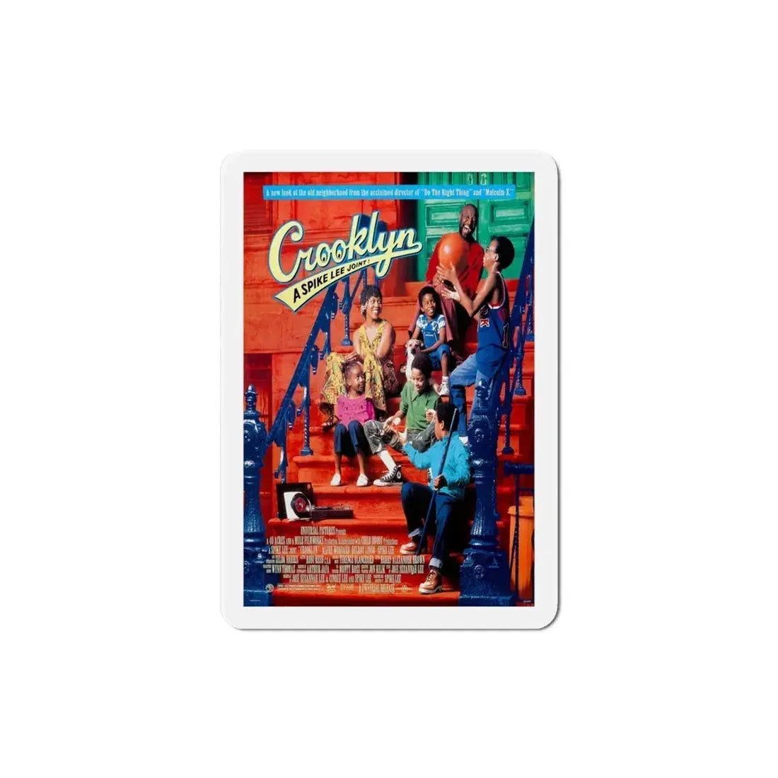 Crooklyn 1994 Movie Poster Refrigerator Magnet 4 Inch - The Sticker Space