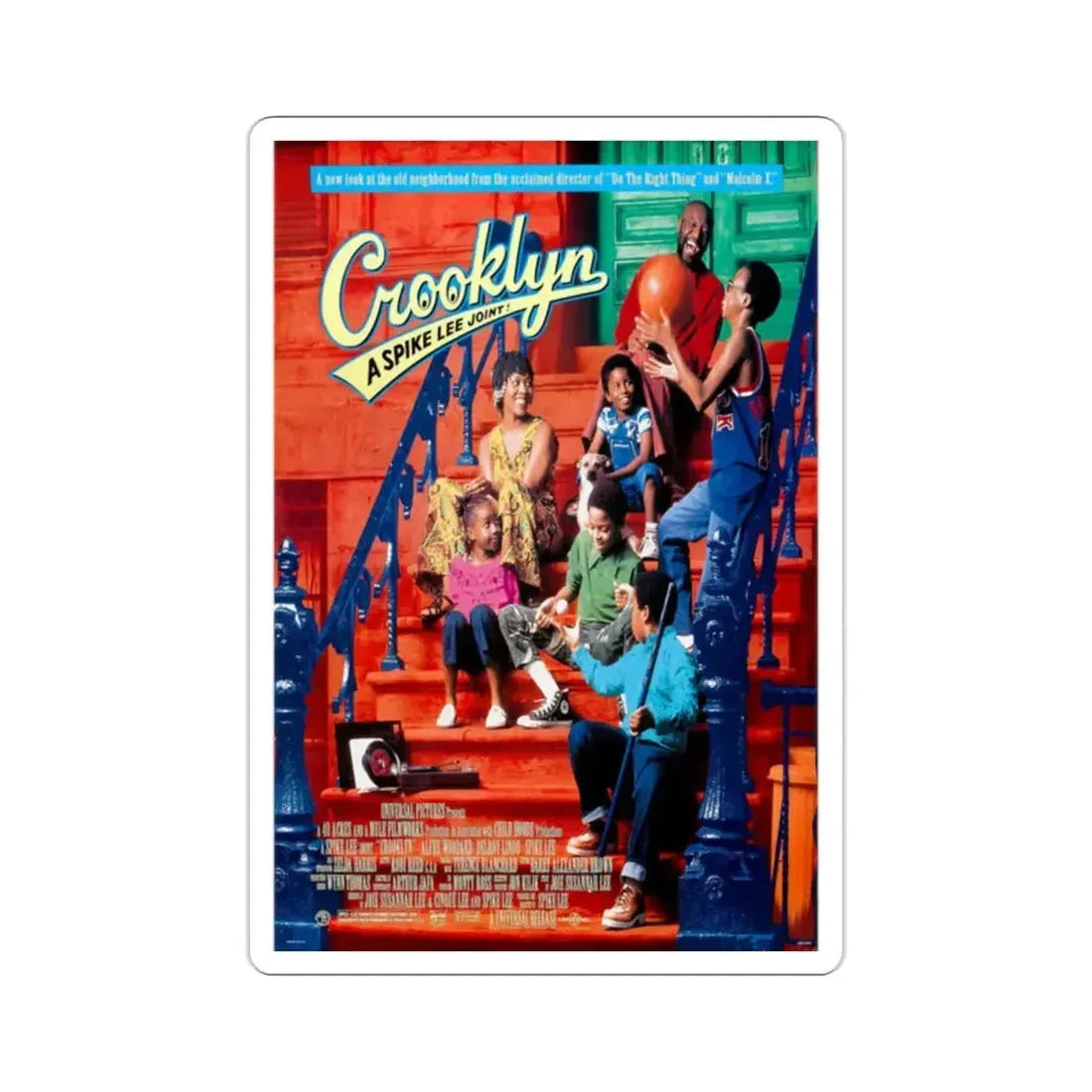 Crooklyn 1994 Movie Poster STICKER Vinyl Die-Cut Decal - The Sticker Space