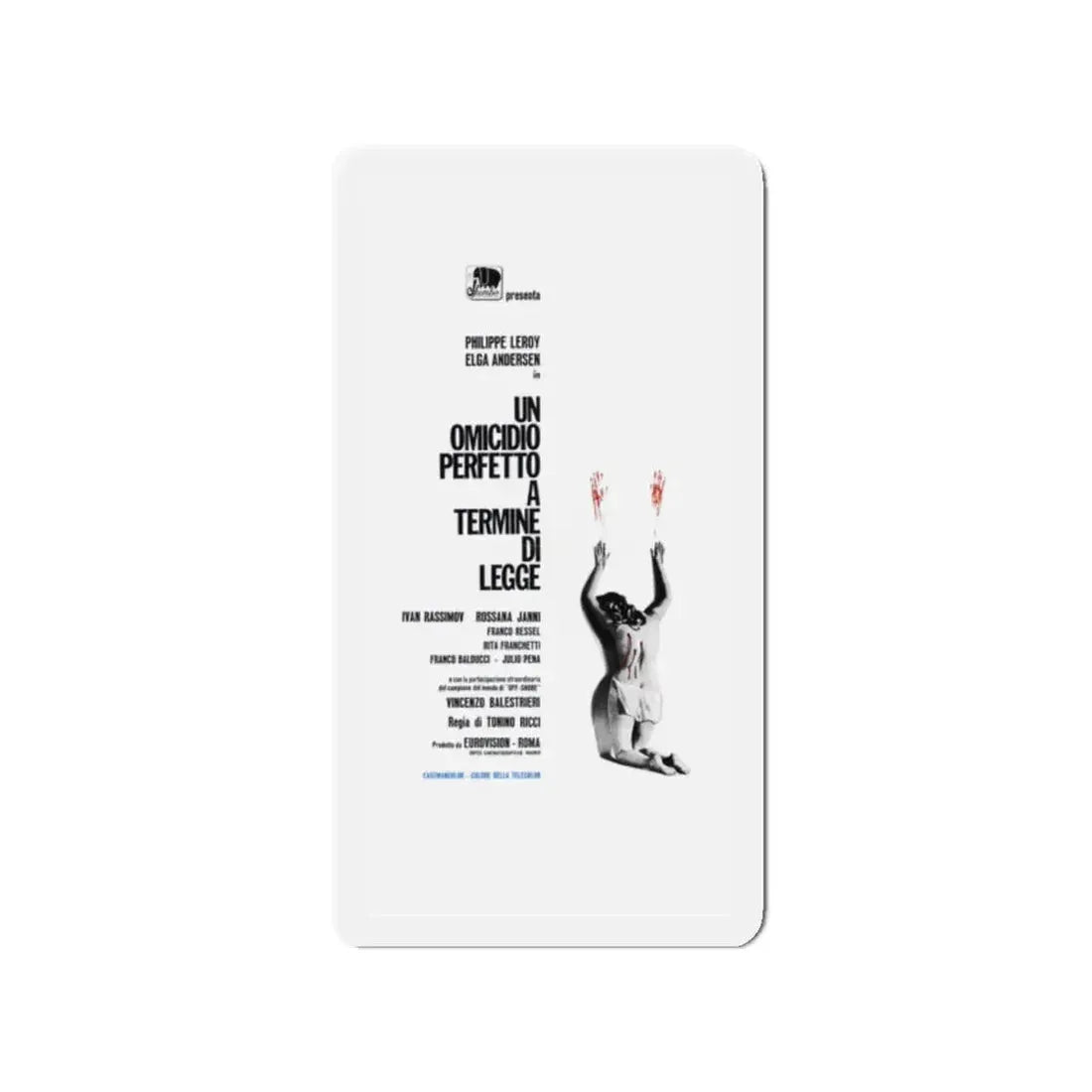 CROSS CURRENT 1971 Movie Poster - Refrigerator Magnet 2 Inch - The Sticker Space