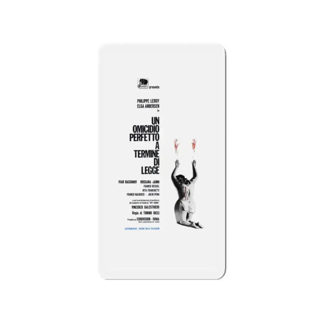 CROSS CURRENT 1971 Movie Poster - Refrigerator Magnet - The Sticker Space