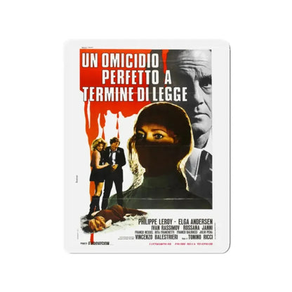 CROSS CURRENT (2) 1971 Movie Poster - Refrigerator Magnet 2 Inch - The Sticker Space