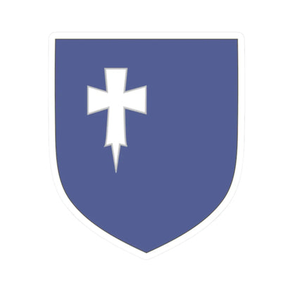 Cross of Íñigo Arista Arms (Spain) (Coat of Arms) STICKER Vinyl Kiss-Cut Decal 2 Inch White - The Sticker Space