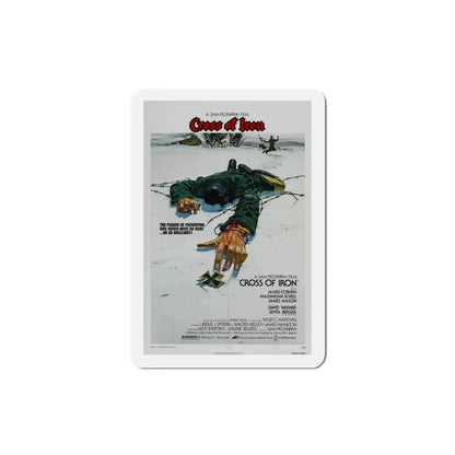 Cross of Iron 1977 Movie Poster Refrigerator Magnet 3 Inch - The Sticker Space