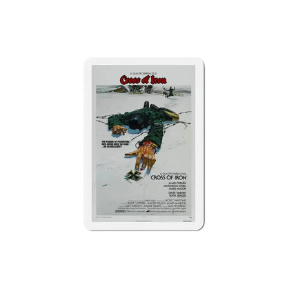 Cross of Iron 1977 Movie Poster Refrigerator Magnet 4 Inch - The Sticker Space