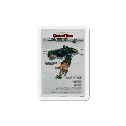 Cross of Iron 1977 Movie Poster Refrigerator Magnet 5 Inch - The Sticker Space