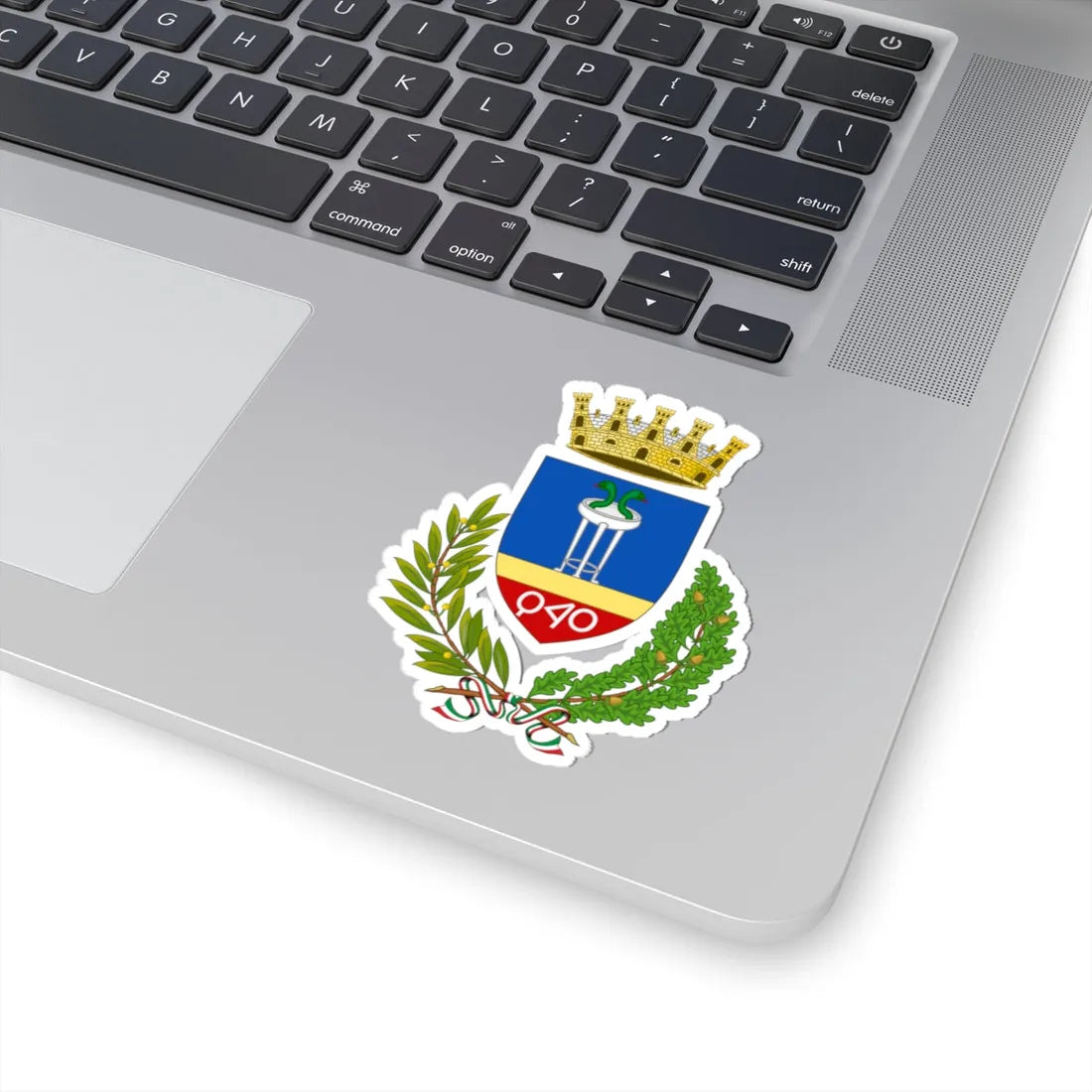 Crotone-Stemma (Italy) (Coat of Arms) STICKER Vinyl Kiss-Cut Decal - The Sticker Space