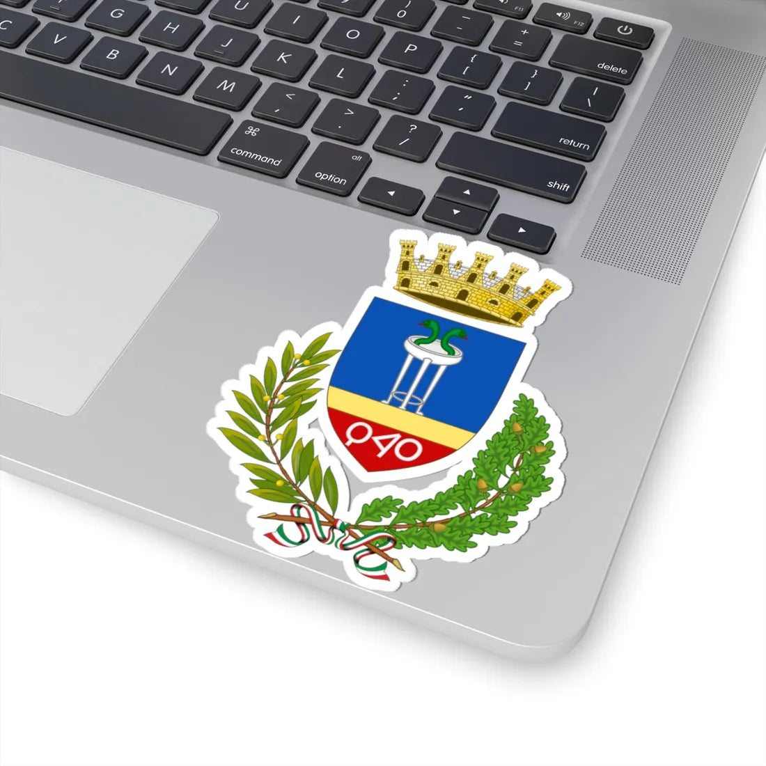 Crotone-Stemma (Italy) (Coat of Arms) STICKER Vinyl Kiss-Cut Decal - The Sticker Space