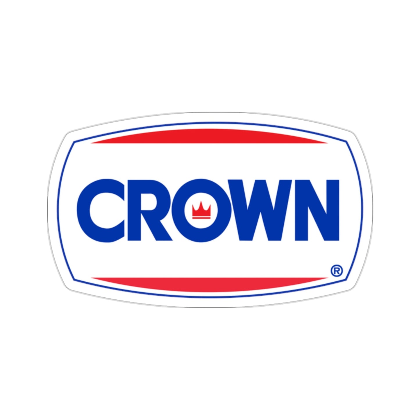 Crown Central Petroleum Logo STICKER Vinyl Die-Cut Decal-2 Inch-The Sticker Space