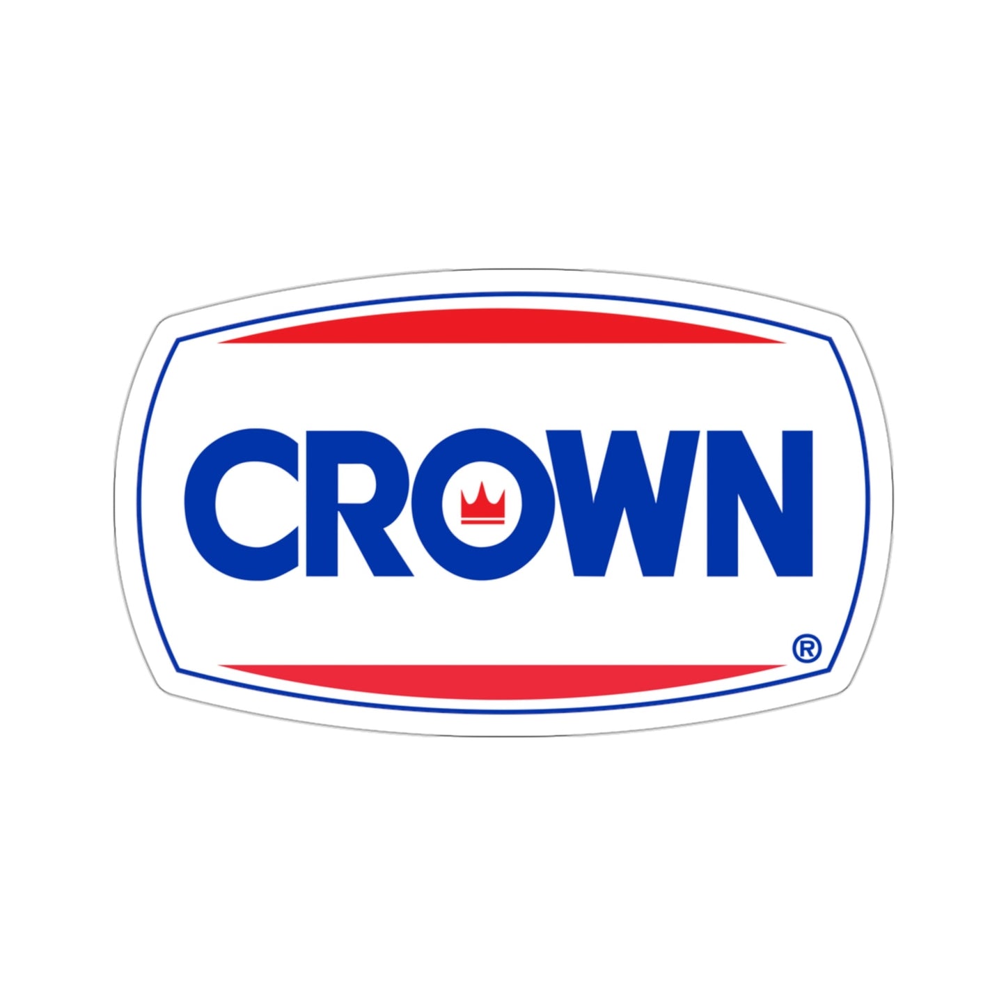 Crown Central Petroleum Logo STICKER Vinyl Die-Cut Decal-3 Inch-The Sticker Space