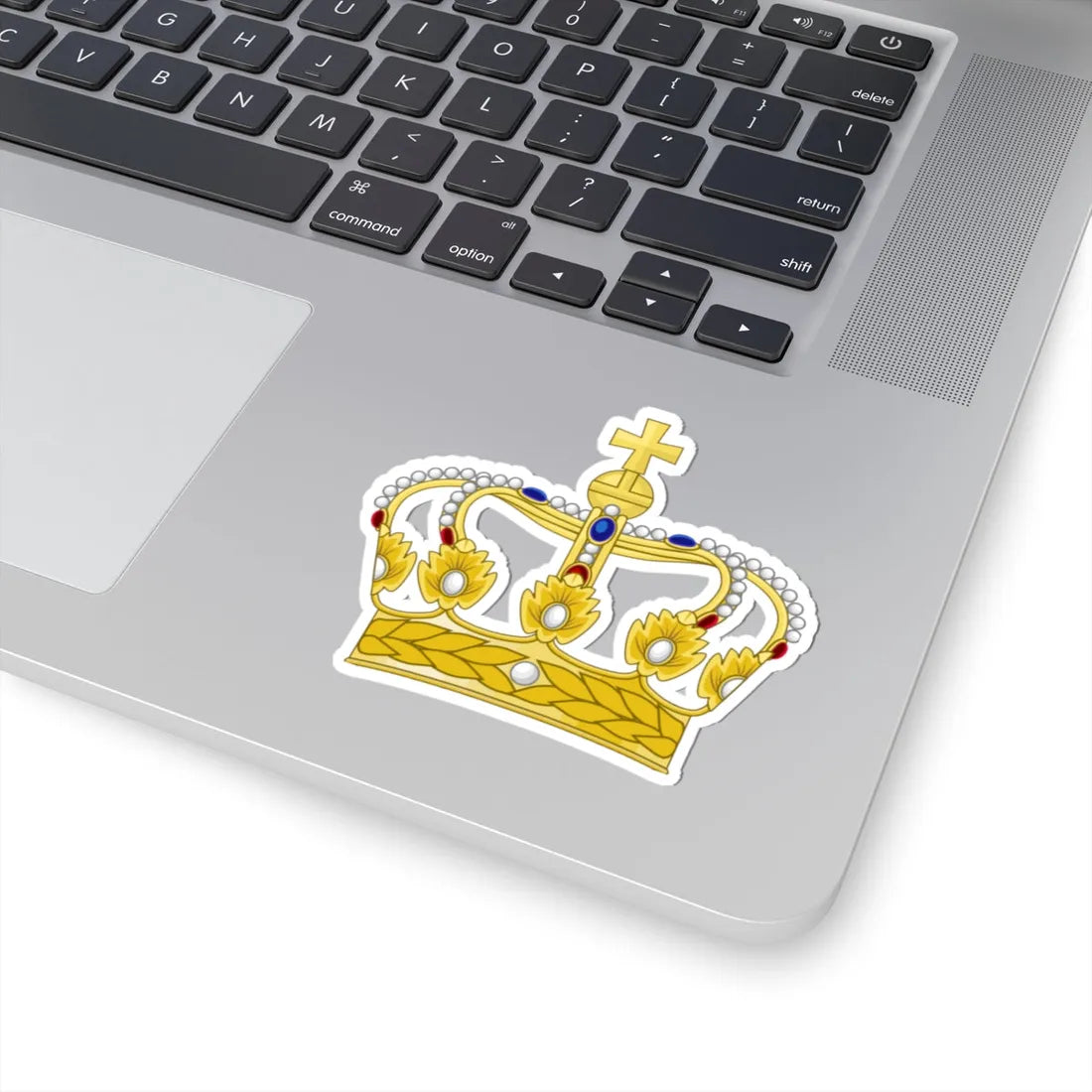 Crown of King of Italy Napoleonic (Italy) (Coat of Arms) STICKER Vinyl Kiss-Cut Decal - The Sticker Space