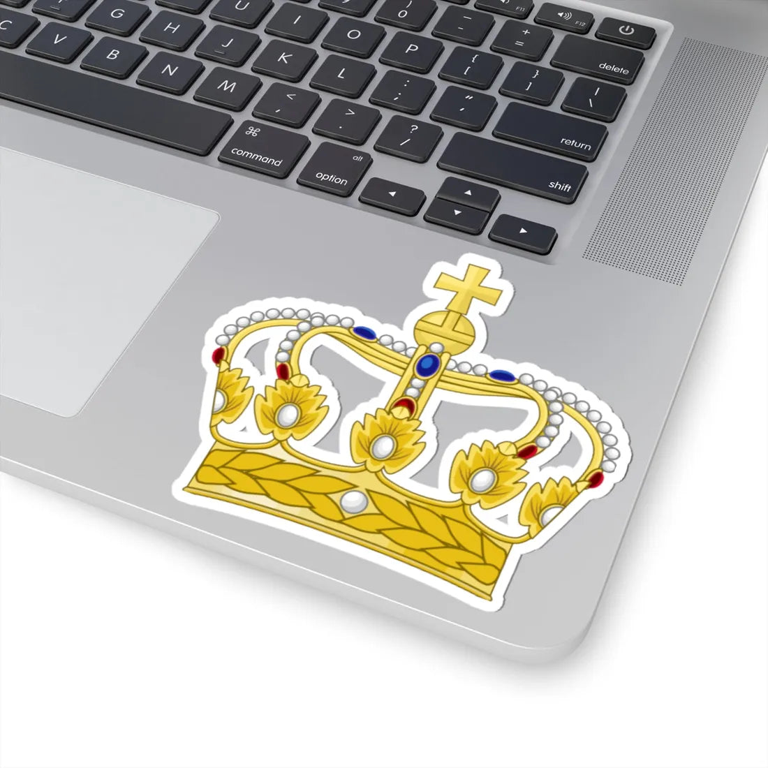 Crown of King of Italy Napoleonic (Italy) (Coat of Arms) STICKER Vinyl Kiss-Cut Decal - The Sticker Space