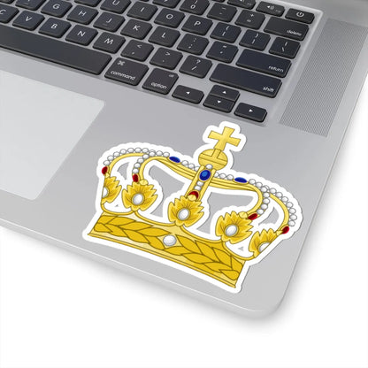Crown of King of Italy Napoleonic (Italy) (Coat of Arms) STICKER Vinyl Kiss-Cut Decal - The Sticker Space
