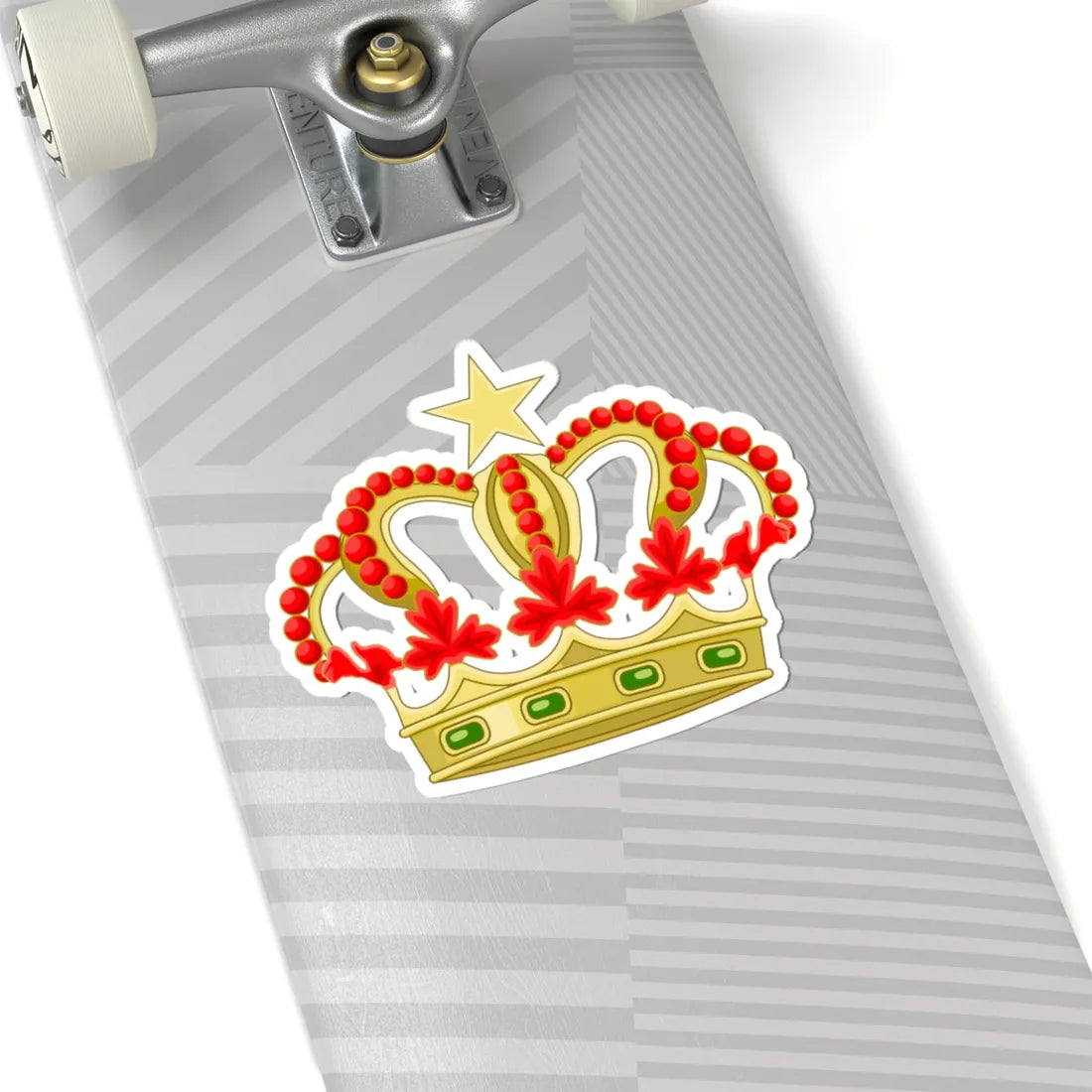 Crown of Morocco 2 (Morocco) (Coat of Arms) STICKER Vinyl Kiss-Cut Decal - The Sticker Space