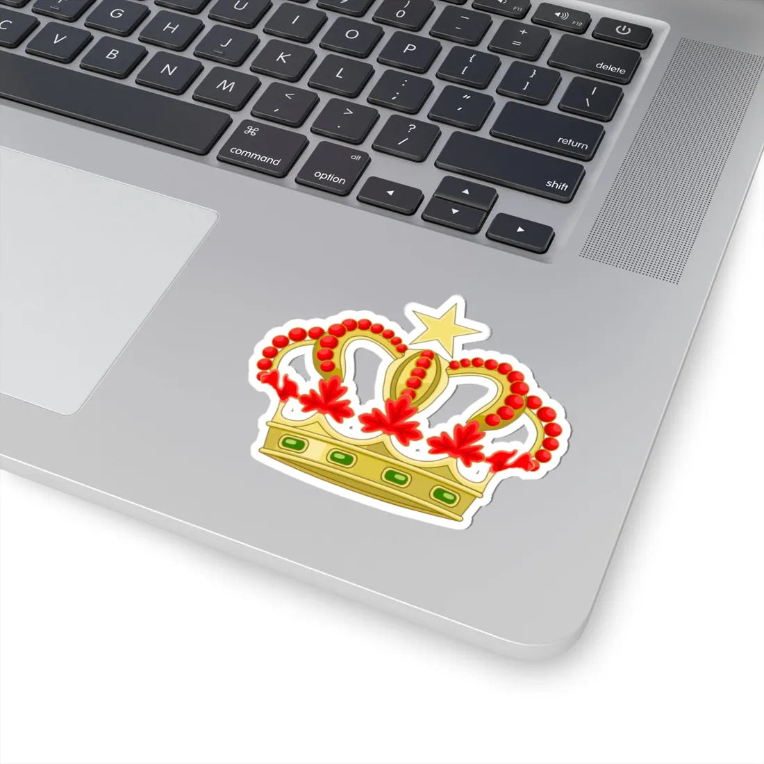 Crown of Morocco 2 (Morocco) (Coat of Arms) STICKER Vinyl Kiss-Cut Decal - The Sticker Space