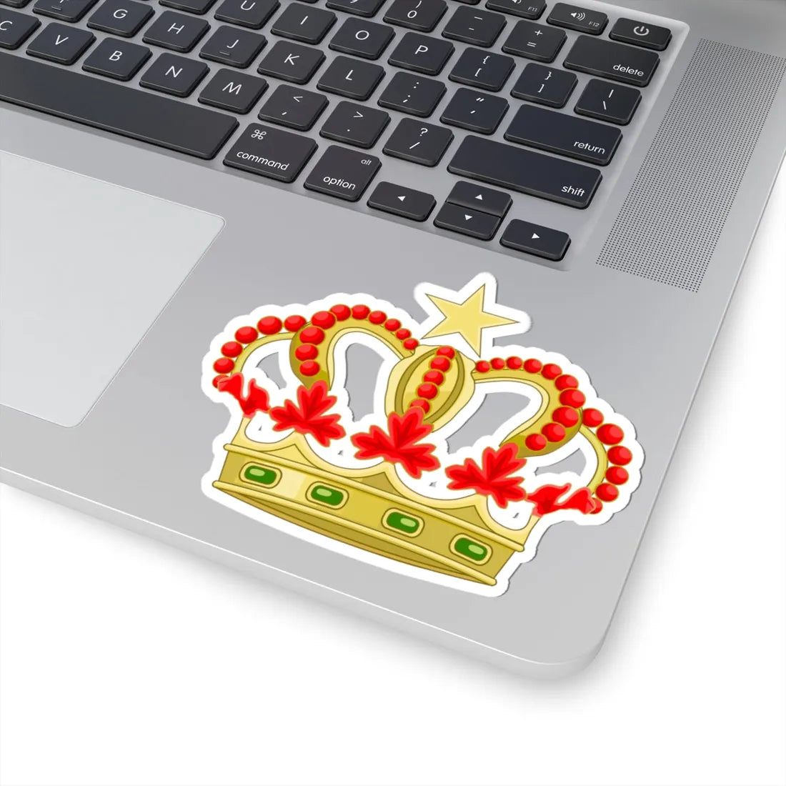 Crown of Morocco 2 (Morocco) (Coat of Arms) STICKER Vinyl Kiss-Cut Decal - The Sticker Space