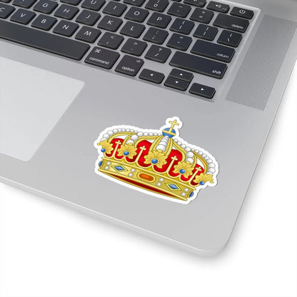 Crown of Parma after 1847 (Italy) (Coat of Arms) STICKER Vinyl Kiss-Cut Decal - The Sticker Space