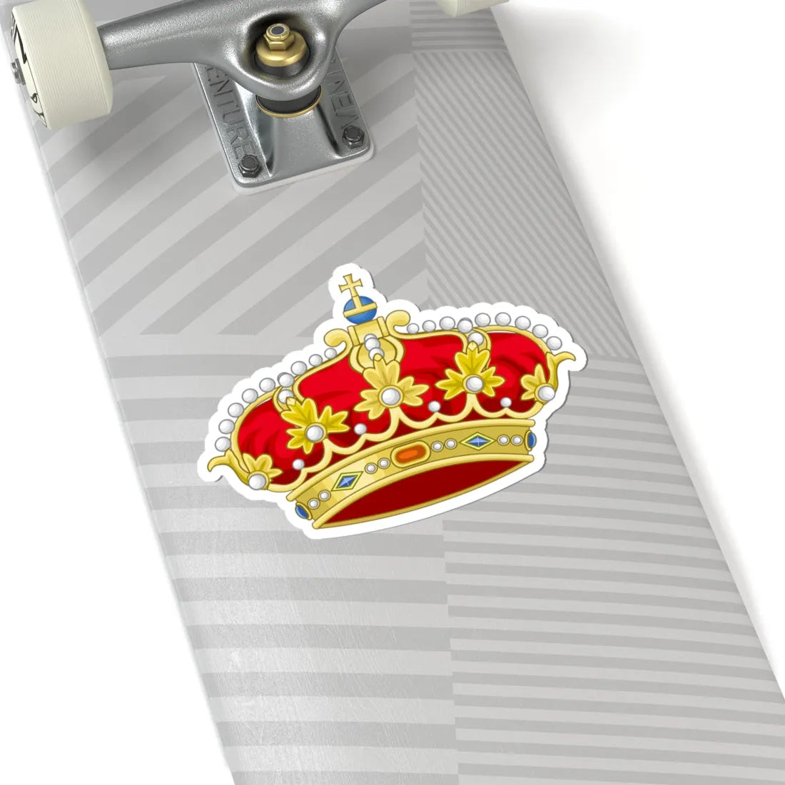 Crown of Parma (Italy) (Coat of Arms) STICKER Vinyl Kiss-Cut Decal - The Sticker Space