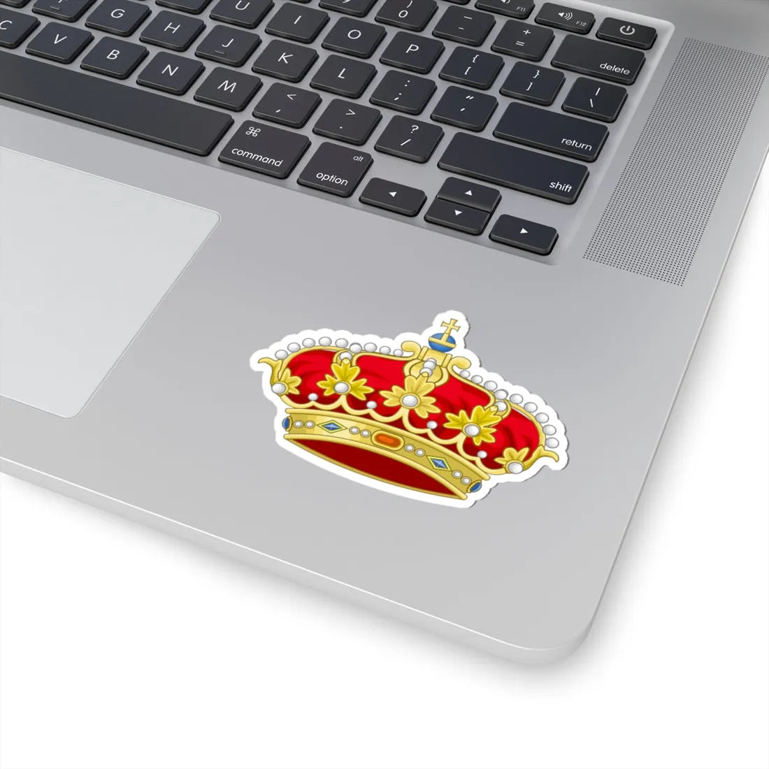 Crown of Parma (Italy) (Coat of Arms) STICKER Vinyl Kiss-Cut Decal - The Sticker Space