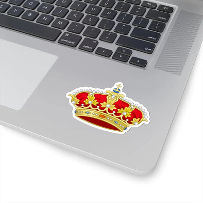Crown of Parma (Italy) (Coat of Arms) STICKER Vinyl Kiss-Cut Decal - The Sticker Space