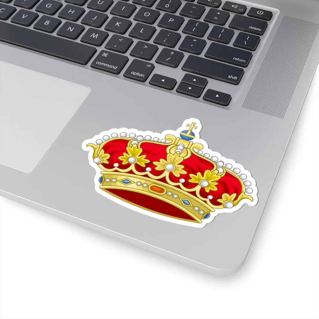 Crown of Parma (Italy) (Coat of Arms) STICKER Vinyl Kiss-Cut Decal - The Sticker Space