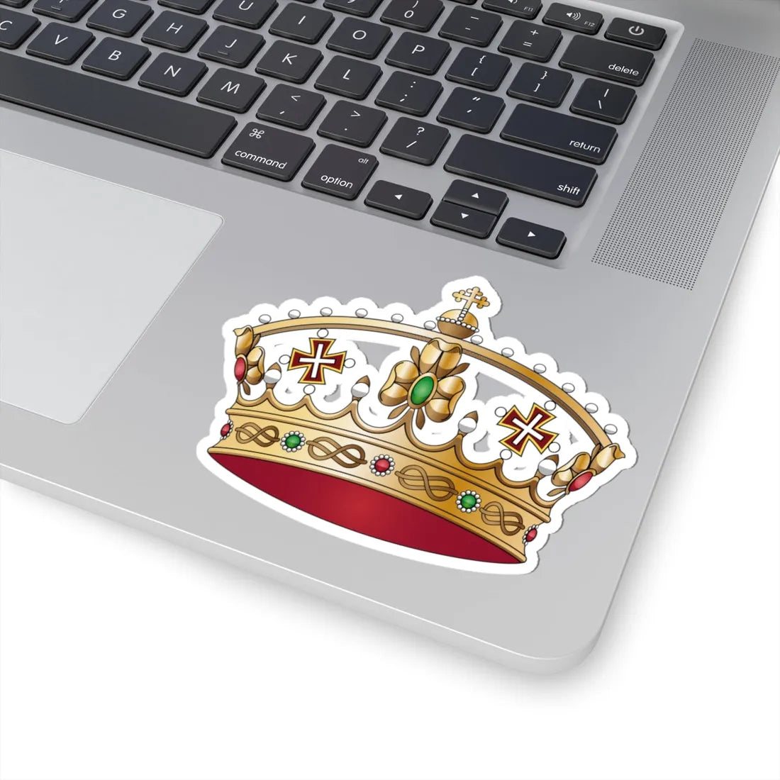 Crown of Savoy-Aosta (Italy) (Coat of Arms) STICKER Vinyl Kiss-Cut Decal - The Sticker Space