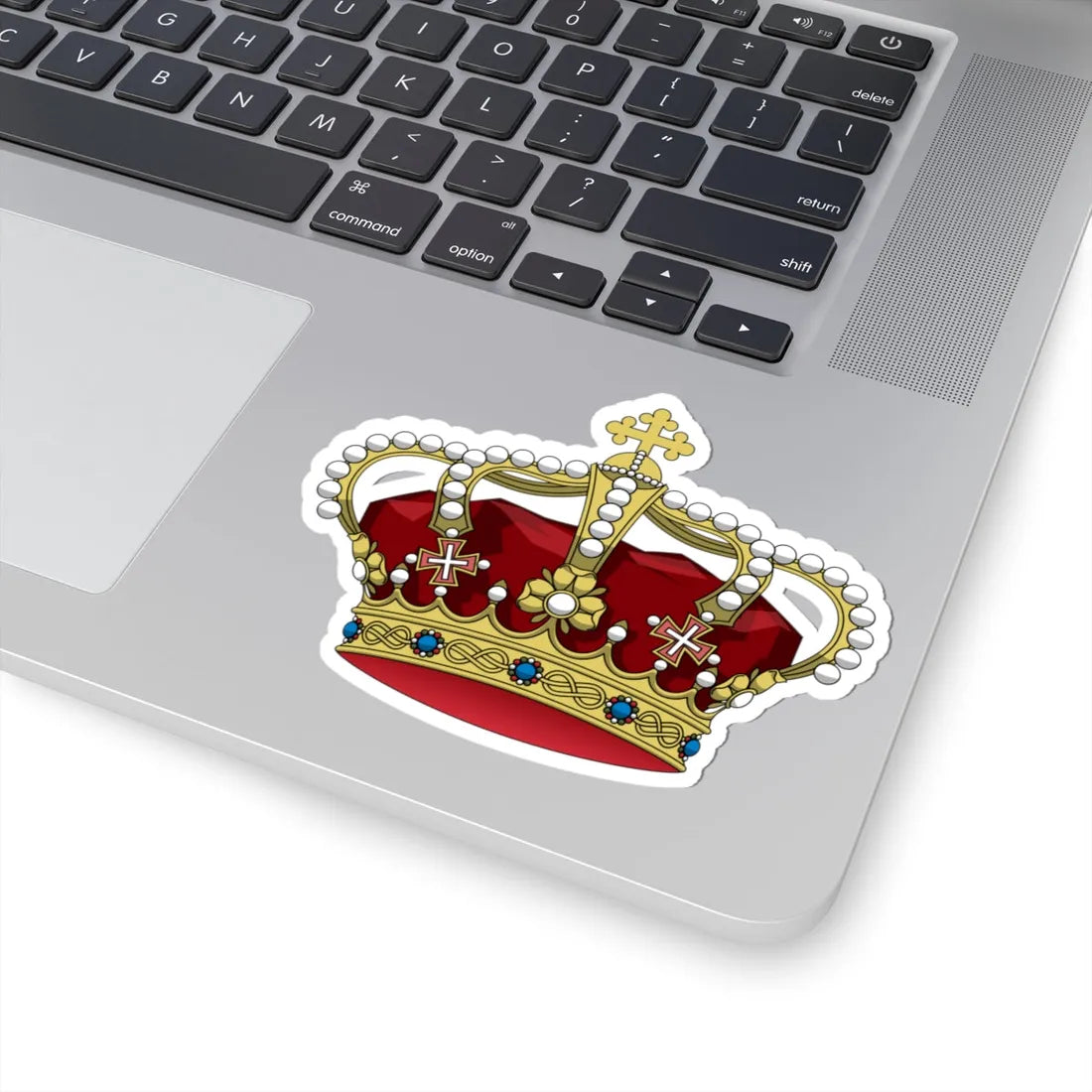 Crown of Savoy (Italy) (Coat of Arms) STICKER Vinyl Kiss-Cut Decal - The Sticker Space
