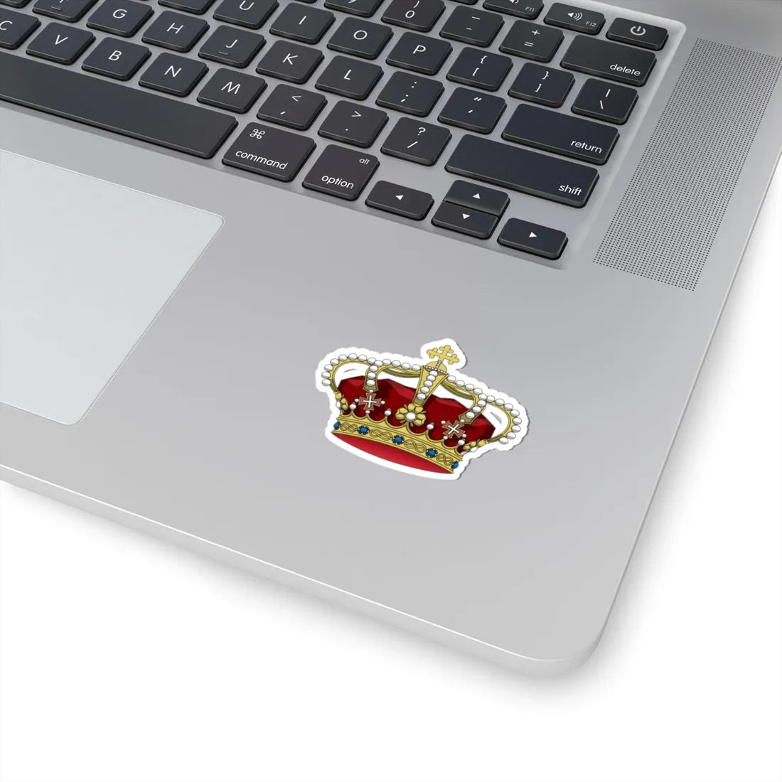 Crown of Savoy (Italy) (Coat of Arms) STICKER Vinyl Kiss-Cut Decal - The Sticker Space