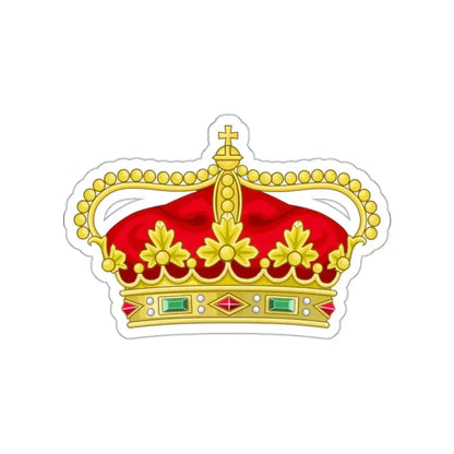 Crown of the Heir Apparent of the Kingdom of Portugal STICKER Vinyl Die-Cut Decal - The Sticker Space