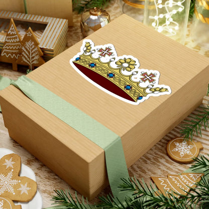 Crown of the princes of the Blood of Italy 1890 (Italy) (Coat of Arms) STICKER Vinyl Kiss-Cut Decal - The Sticker Space