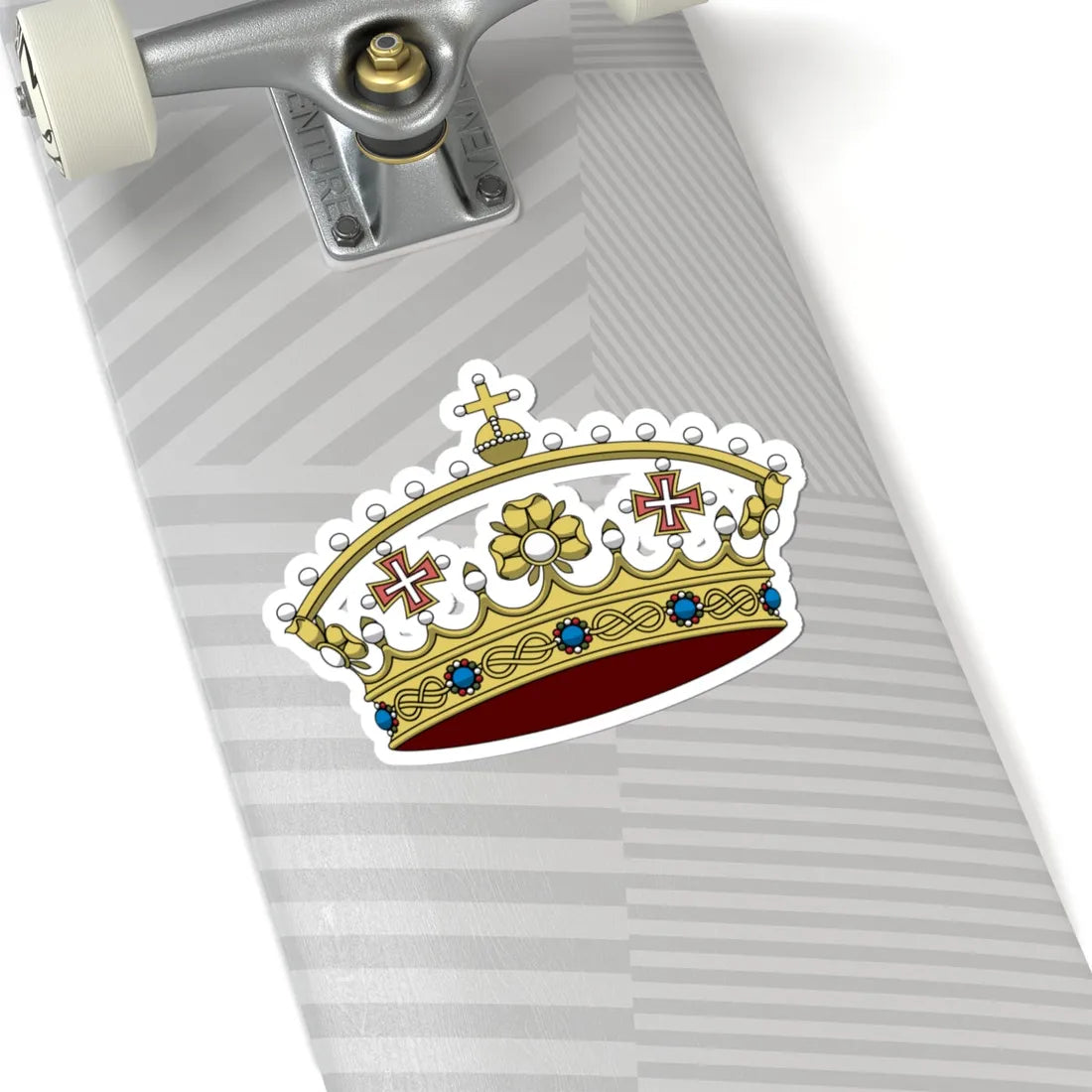 Crown of the royal princes of Italy 1890 (Italy) (Coat of Arms) STICKER Vinyl Kiss-Cut Decal - The Sticker Space