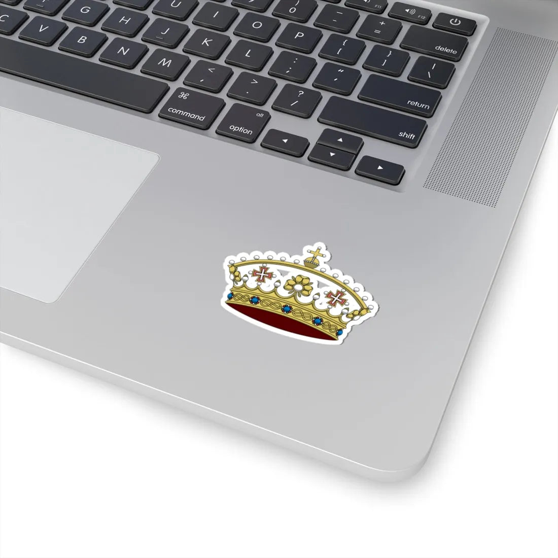 Crown of the royal princes of Italy 1890 (Italy) (Coat of Arms) STICKER Vinyl Kiss-Cut Decal - The Sticker Space