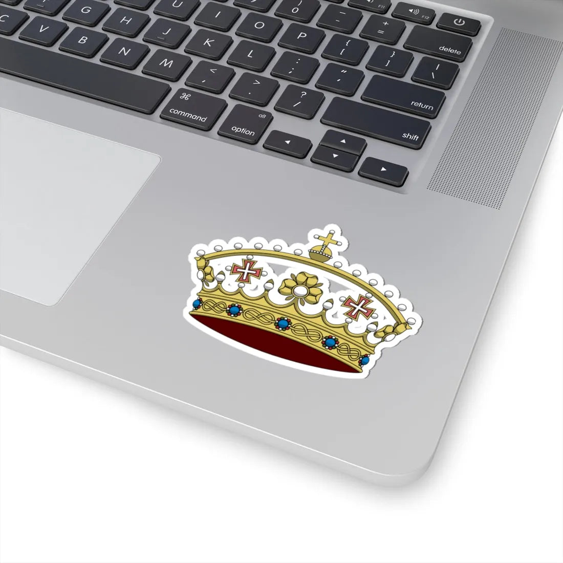 Crown of the royal princes of Italy 1890 (Italy) (Coat of Arms) STICKER Vinyl Kiss-Cut Decal - The Sticker Space