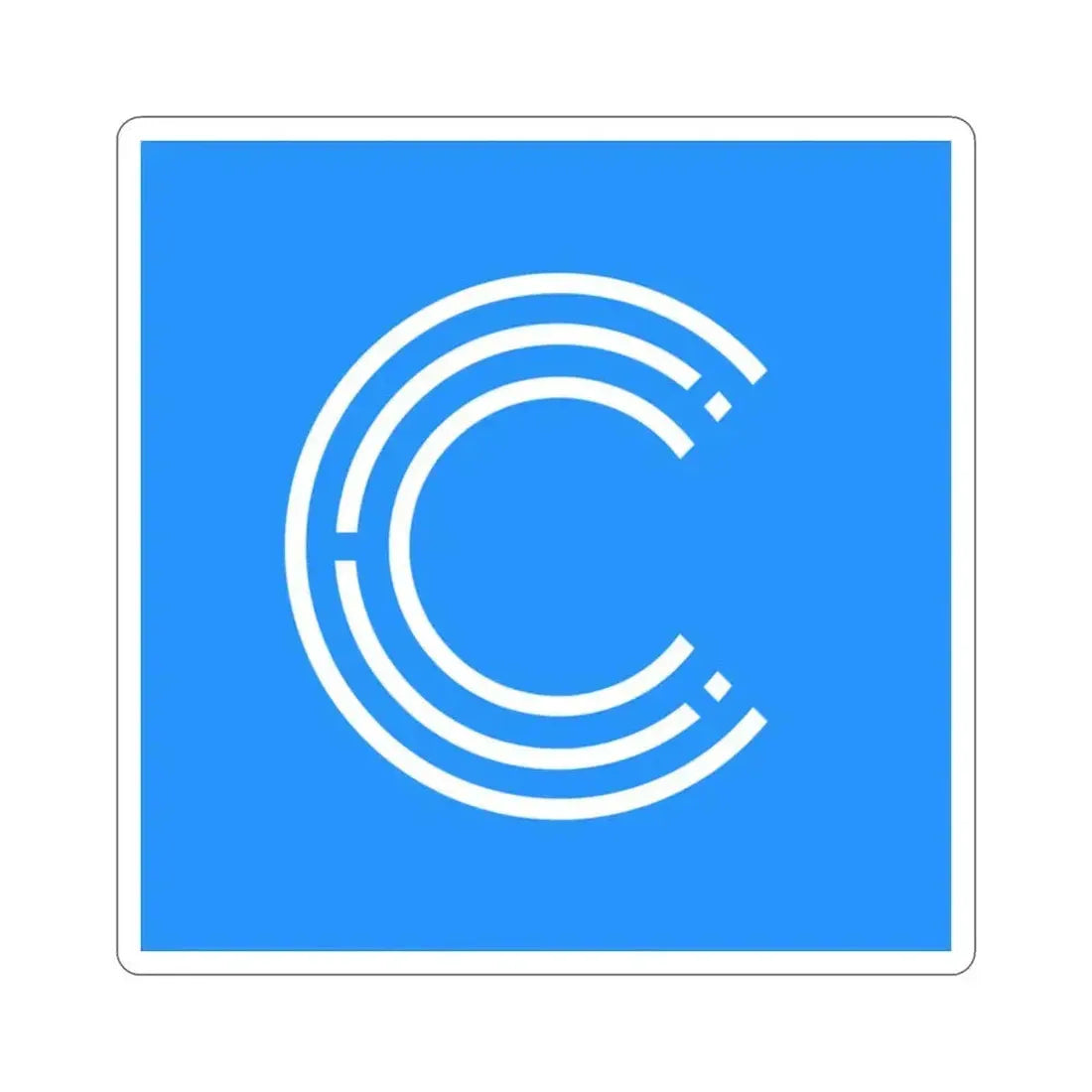 CRPT CRPT (Cryptocurrency) STICKER Vinyl Die-Cut Decal 2 Inch - The Sticker Space