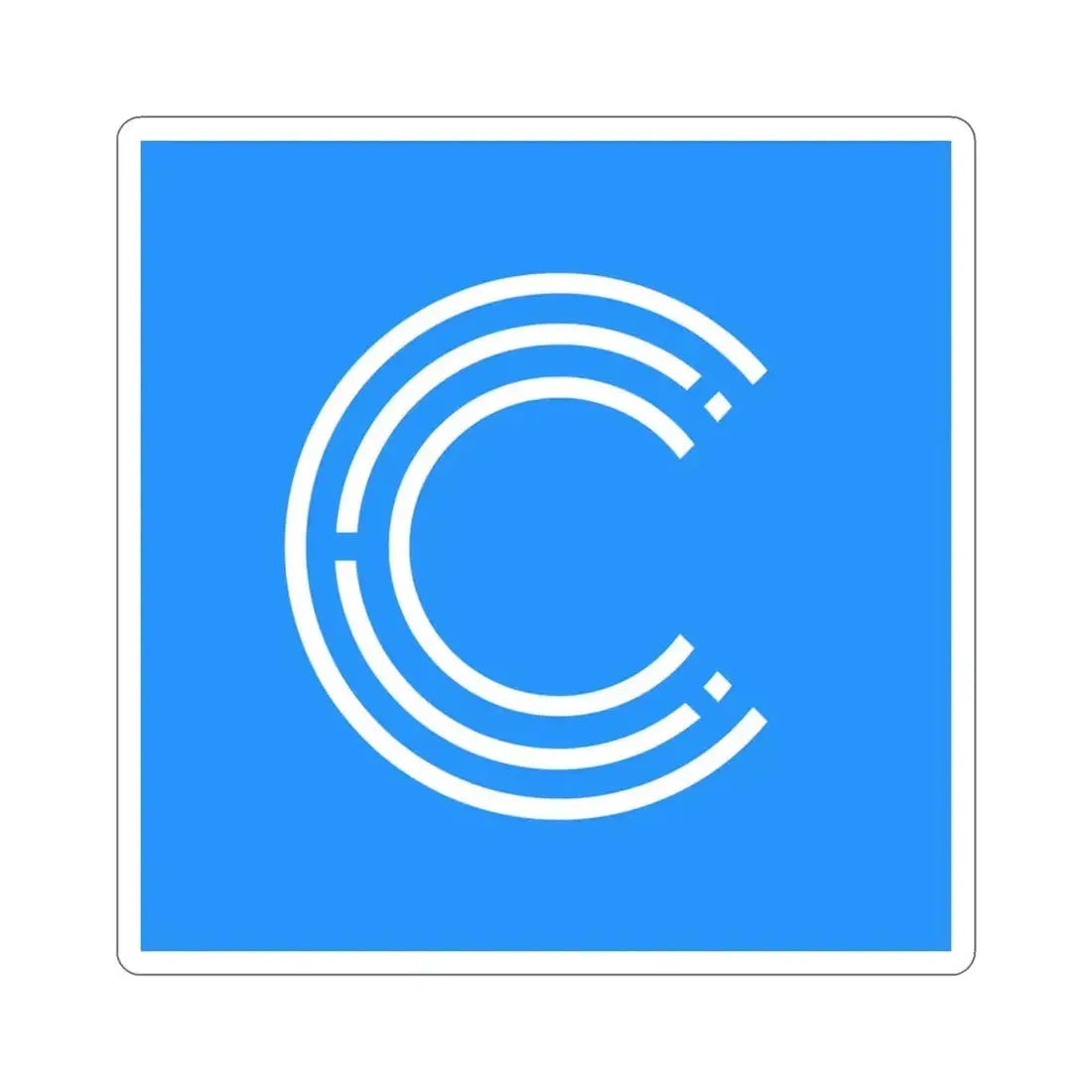 CRPT CRPT (Cryptocurrency) STICKER Vinyl Die-Cut Decal - The Sticker Space