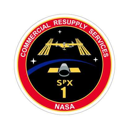 CRS-1 (SpaceX) STICKER Vinyl Die-Cut Decal-5 Inch-The Sticker Space