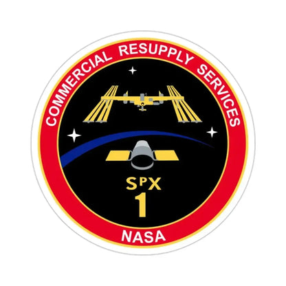CRS-1 (SpaceX) STICKER Vinyl Die-Cut Decal - The Sticker Space