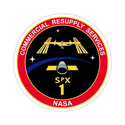 CRS-1 (SpaceX) STICKER Vinyl Die-Cut Decal - The Sticker Space