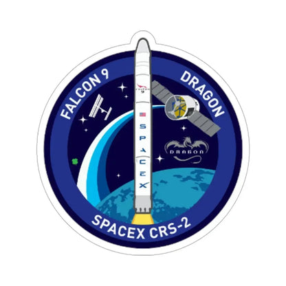 CRS-2 (SpaceX) STICKER Vinyl Die-Cut Decal 3 Inch - The Sticker Space