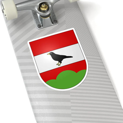 Crésuz-coat of arms (Switzerland) (Coat of Arms) STICKER Vinyl Kiss-Cut Decal - The Sticker Space