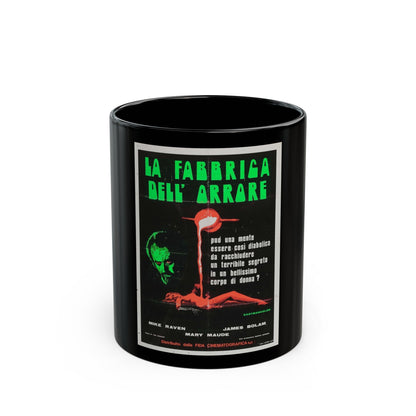 CRUCIBLE OF TERROR 1971 Movie Poster - Black Coffee Mug-11oz-The Sticker Space